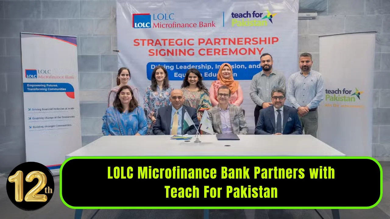 LOLC Microfinance Bank Partners with Teach For Pakistan