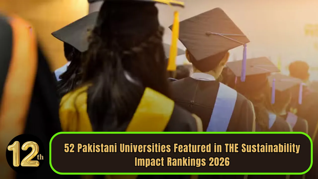 52 Pakistani Universities Featured in THE Sustainability Impact Rankings 2026